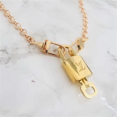 lv padlock chain necklace|LV Padlock Necklace .